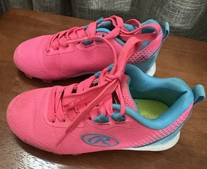 Botines de béisbol Rawlings talla 11 - niñas pequeñas - Imagen 1 de 5