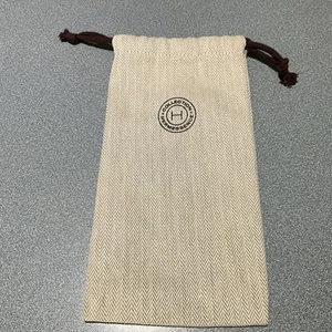 Hermès Hermessence Perfume Oil DRAWSTRING POUCH BAG ONLY 8.5X4.5 FREE SH - Picture 1 of 3