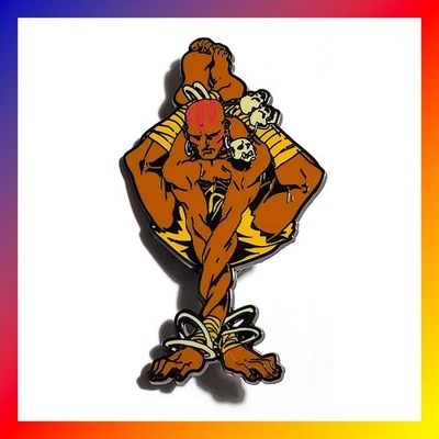 STREET FIGHTER Dhalsim ENAMEL PIN Lapel CAPCOM Blind Bag UDON SDCC Comic Con NEW - Image 1 of 4