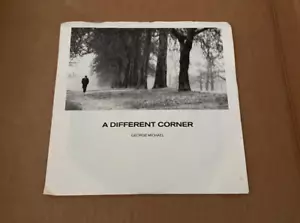 GEORGE MICHAEL "A DIFFERENT CORNER" 45 RPM 7" VINYL PICTURE SLEEVE PROMO - Imagen 1 de 2