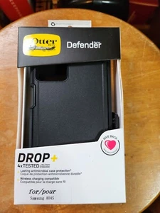 NEW Otterbox Defender Samsung Galaxy A04S Cell Phone Case. Black - Picture 1 of 2