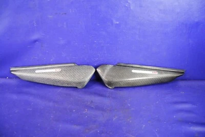 04-07 Ducati Monster S4R Carbon Fiber Side Fairing Panel Cover Trim LH/RH Logo'd - Изображение 1 из 4