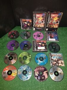 Playstation PS1 Disc Bundle: Dino Crisis 2 Fear Effect Toshinden - For Resurface