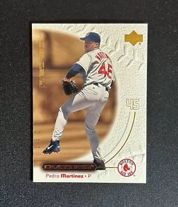 Carta da baseball 2001 Upper Deck Ovation Pedro Martinez #19 Boston Red Sox HOF - Foto 1 di 2