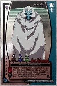 Juego de cartas coleccionables Naraku Inuyasha #FW3 Keshin Foil Subset CCG Feudal Warriors primero raro casi nuevo - Imagen 1 de 1