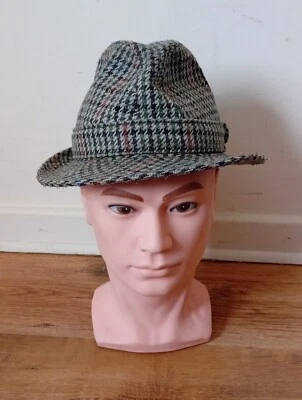 Failsworth Trilby Hat Small Polyester & Wool Vintage Made In UK Countryside 53cm - Image 1 of 4