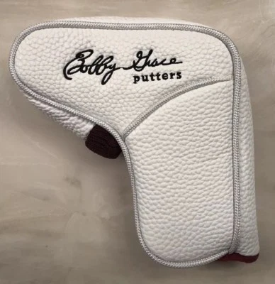 BOBBY GRACE White Putter Cover Blade 2200 M1 M2 M3 Jericho Shiloh Magnetic Close