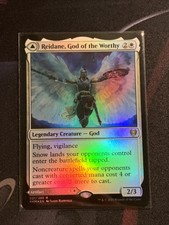 Foil Reidane, God of the Worthy   Valkmira, Protector's Shield - Kaldheim - NM