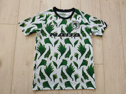 Sz L children NIGERIA football jersey training shirt Cover