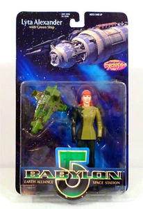 BABYLON 5 VARIANTES LYTA ALEXANDER EN GUANTES 6 PULGADAS FIGURA VISTA PREVIA EXCLUSIVA 1997 - Imagen 1 de 7