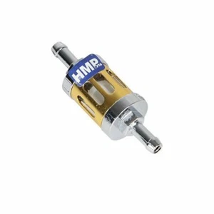 HMParts ATV Quad  Universal Performance Benzinfilter gold Typ 2 Blitzversand - Picture 1 of 2