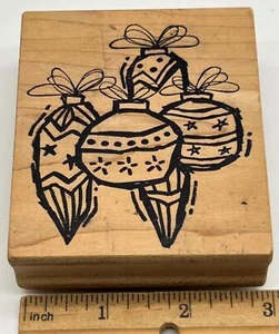 Christmas Tree Ornaments By Magenta Rubber Stamp HOLIDAY DECORATIONS - Picture 1 of 2