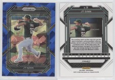 2023 Panini Prizm Blue Ice Prizm JT Ginn #39