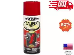 Caliper Paint High Temp Coat Spray Can Red Brake Gloss Drum Rotor Custom900F USA - Picture 1 of 6