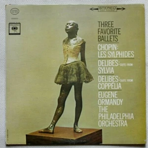 EUGENE ORMANDY Three Favorite Ballets - LP US 1963 VG+ Cover VG+ Condition - Imagen 1 de 2