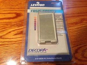 Levity True Touch Activated Light Switch Decora 600W 120V 60 Hz 619-6606-AI - Picture 1 of 3