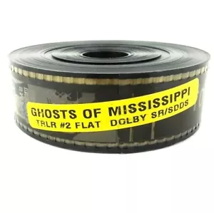 1996 GHOSTS OF MISSISSIPPI Vintage 35mm FLAT Dolby SR SDDS Movie Trailer - Picture 1 of 12