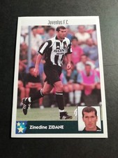 ZIDANE #140 JUVENTUS PANINI THE BEST TEAMS IN EUROPE 97/98