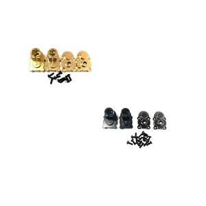 Brass Metal rear door bridge Housing black Fits FMS 1/24 FCX24 Rc crawler car - Picture 1 of 9