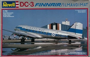 🛬 REVELL DOUGLAS DC-3 Finnair/Ilmavoimat 🇫🇮 Model Airplane #4234 NIB 1:72 - Picture 1 of 6