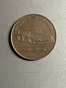 1979 Porsche Christophorus Calendar Coin Münze - RARE Awesome L@@K Very Good