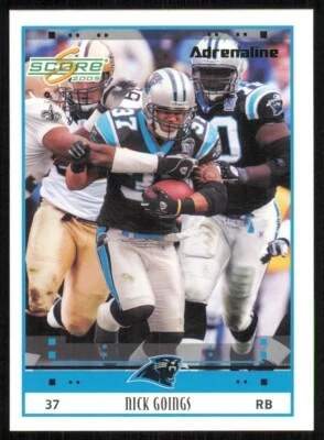 2005 Score Adrenaline #43 Nick Goings /399 - Image 1 of 2