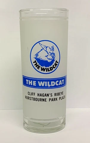 Kentucky Wildcats Basketball Cliff Hagan's Ribeye Restaurant Glass Cover
