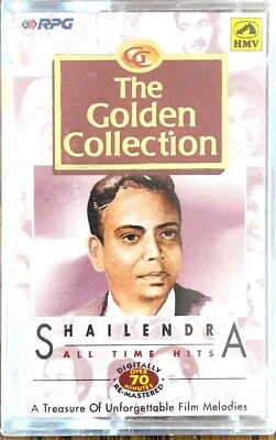 The Golden Collection Shailendra Bollywood Cassette VERY RARE ALBUM HMV HINDI - Image 1 of 4