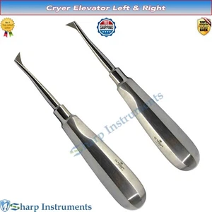 Cryer Elevators Used To Loosen Teeth Periodontal Ligament to Ease Extraction - Picture 1 of 10