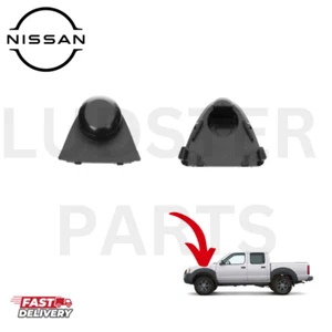 1 NEW OEM 2001-2004 Nissan Frontier Fender Flare Retainer Clip Cover Black Gray - Picture 1 of 2