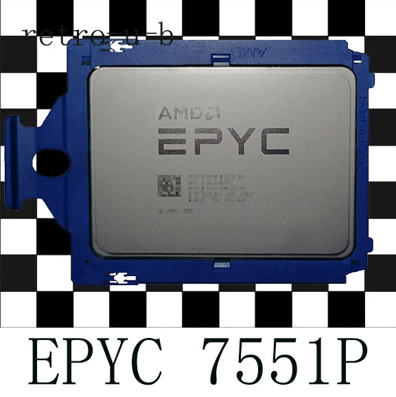AMD EPYC 7551P 2.0GHz 32Core 64threads Socket  SP3 CPU Processor - Image 1 of 1