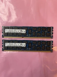 32 GB Hynix HMT42GR7BFR4A-PB 2X 16GB PC3L-12800R Server Memory Modules - Picture 1 of 5