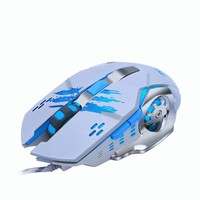 USB Cable Wired LED Optical Gaming Mouse For PC Computer Gamer 5500 DPI 6 Button