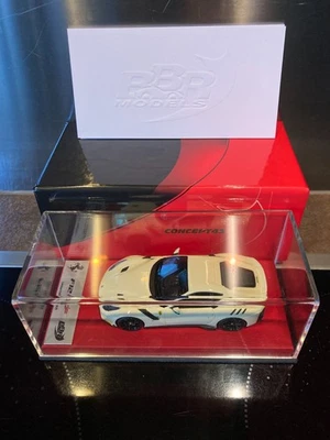 FERRARI F12 TDF AVORIO GLOSS 09/20 1/43 BBR RACE43-284 - Photo 1/4