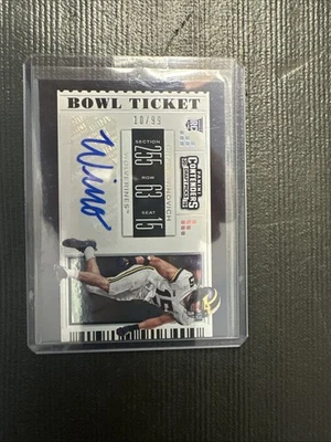 2019 Contenders Draft Picks College Ticket Chase Winovich #199 Foil /99 (AU, RC) - Image 1 of 4