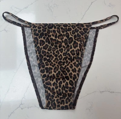 Men’s Kiniki Swim Wear Tan Through Micro Size Extra Large Swimmers Leopard 🐆 XL - Image 1 of 3