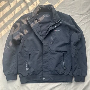 POLO RALPH LAUREN RLX Giacca Moto Bomber Impermeabile Tecnica Nera Tg XL ✅ - Foto 1 di 8