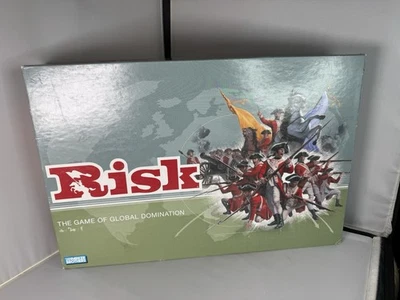 Risk Board Game COMPLETE Hasbro 2003 War Strategy Classic Army Miniatures - Image 1 of 4