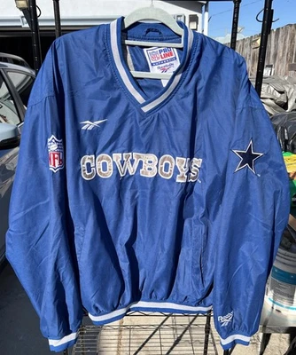 Pullover de Colección NFL Fútbol Dallas Cowboys Hombres Talla XL Reebok Pro Line Años 90 Y2K Foto 1 de 4