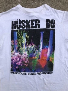 Camiseta Husker Du Warehouse Songs and Stories Algodón Blanco Unisex S-5XL - Imagen 1 de 3