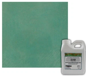 Professional Easy to Apply Concrete Acid Stain-Azure Sky 16oz - Picture 1 of 3