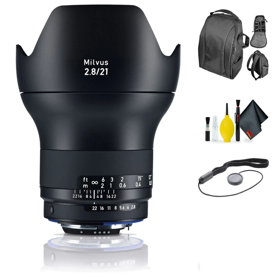 Carl Zeiss Milvus 21mm f2.8 ZF.2 F-Mount Nikon Lens (2096548)