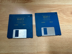 Commodore Amiga Shadow Of The Beast 2 Disk