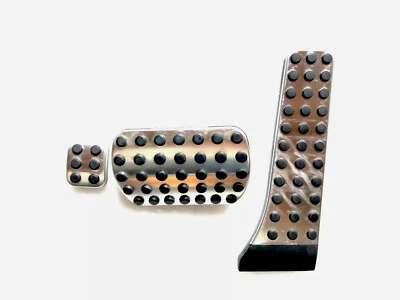 Mercedes Benz Class Sport W204 Almohadillas de Pedal de ALUMINIO SET CONDICIÓN MINT OEM Foto 1 de 4