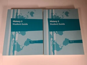 History 3 Student Guide Part 1 & 2 K12 - Picture 1 of 6