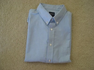 Arrow boys youth size 20 button front light denim blue short sleeve shirt NWOT - Image 1 of 3