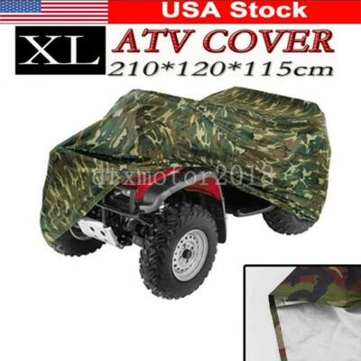 Camo ATV Quad Bike Cover XL For Honda Foreman 400 450 500 Rubicon US - Изображение 1 из 4