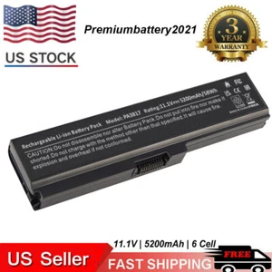 Battery for TOSHIBA Satellite C600D L750 A665 A665D C640 C655 L655 PA3817U-1BAS - Picture 1 of 10