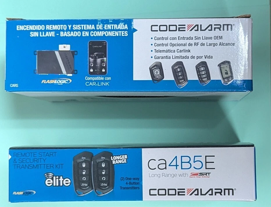 Code Alarm CARS REMOTE START MODULE & CA4B5E 1 WAY  RF KIT 2500 FT OF RANGE - Image 1 of 4