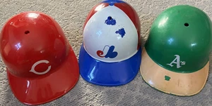 1969 Montreal Expos,Oakland A’s, Cincinnati Reds Plastic Souvenir Batting Helmet - Picture 1 of 10